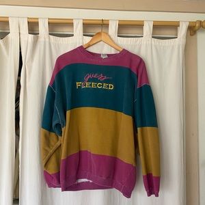 Vintage Guess Fleeced crewneck sweatshirt